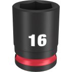 MILWAUKEE TOOL SHOCKWAVE Impact Duty™  3/8"Drive 16MM Standard 6 Point Socket