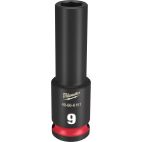 MILWAUKEE TOOL SHOCKWAVE Impact Duty™  3/8"Drive 9MM Deep 6 Point Socket