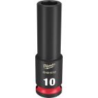 MILWAUKEE TOOL SHOCKWAVE Impact Duty™  3/8"Drive 10MM Deep 6 Point Socket