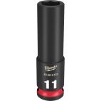 MILWAUKEE TOOL SHOCKWAVE Impact Duty™  3/8"Drive 11MM Deep 6 Point Socket
