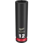 MILWAUKEE TOOL SHOCKWAVE Impact Duty™  3/8"Drive 12MM Deep 6 Point Socket