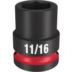 MILWAUKEE TOOL SHOCKWAVE Impact Duty™  1/2"Drive 11/16" Standard 6 Point Socket