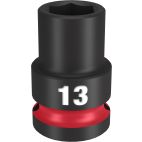 MILWAUKEE TOOL SHOCKWAVE Impact Duty™  1/2"Drive 13MM Standard 6 Point Socket