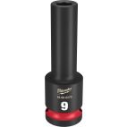MILWAUKEE TOOL SHOCKWAVE Impact Duty™  1/2"Drive 9MM Deep 6 Point Socket