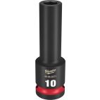 MILWAUKEE TOOL SHOCKWAVE Impact Duty™  1/2"Drive 10MM Deep 6 Point Socket