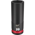 MILWAUKEE TOOL SHOCKWAVE Impact Duty™  1/2"Drive 20MM Deep 6 Point Socket
