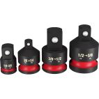 MILWAUKEE TOOL SHOCKWAVE Impact Duty™  1/4"-1/2"Drive  Adapter Set