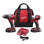 MILWAUKEE TOOL M18™ Cordless LITHIUM-ION 2-Tool Combo Kit