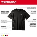 MILWAUKEE TOOL WORKSKIN™ Lightweight Performance Shirt - Short Sleeve - 2X