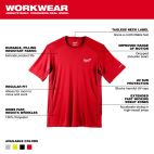 MILWAUKEE TOOL WORKSKIN™ Lightweight Performance Shirt - Short Sleeve - M