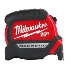 MILWAUKEE TOOL 25ft Compact Wide Blade Magnetic Tape Measure