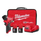 MILWAUKEE TOOL M12 FUEL™ 1/4" Hex Impact Driver Kit