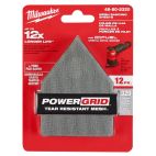 MILWAUKEE TOOL 320 Grit Mesh Sanding Sheets for M12 FUEL™ Orbital Detail Sander 12-Pack