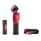 MILWAUKEE TOOL REDLITHIUM™ USB Pivoting Flashlight