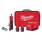 MILWAUKEE TOOL M12 FUEL™ 1/4" Straight Die Grinder Kit