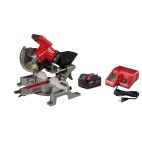 MILWAUKEE TOOL M18 FUEL™ 7-1/4” Dual Bevel Sliding Compound Miter Saw Kit