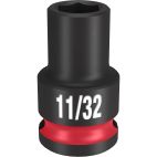 MILWAUKEE TOOL SHOCKWAVE Impact Duty™  3/8" Drive 11/32" Standard 6 Point Socket