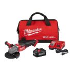 MILWAUKEE TOOL M18 FUEL™ 4-1/2” - 6” Braking Grinder Kit, Paddle Switch No-Lock