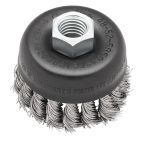 MILWAUKEE TOOL 3" Knot Wire Cup Brush - Stainless Steel