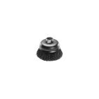 MILWAUKEE TOOL 4" Crimped Wire Cup Brush- Carbon Steel