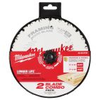 MILWAUKEE TOOL 7-1/4" 24T & 40T Circular Saw Blade 2PK