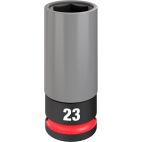 MILWAUKEE TOOL SHOCKWAVE Impact Duty™ 1/2 Drive 23MM Metric Lug Nut Wheel Socket