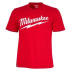 MILWAUKEE TOOL Heavy Duty Tee - Short Sleeve Logo Red XL