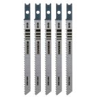 MILWAUKEE TOOL 4" 10TPI T-Shank Wood High Carbon Steel Jig Saw Blades 5PK