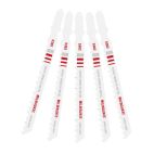 MILWAUKEE TOOL 4" 6TPI T-Shank Wood Bi-Metal Jig Saw Blades 5PK