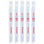 MILWAUKEE TOOL 3-5/8" 14TPI U-Shank Metal Cutting Bi-Metal Jig Saw Blades 5PK