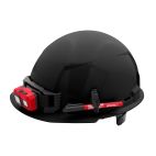 MILWAUKEE TOOL BOLT™ Black Front Brim Hard Hat w/6pt Ratcheting Suspension (USA) - Type 1, Class E