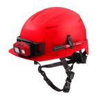 MILWAUKEE TOOL BOLT™ Red Front Brim Safety Helmet (USA) - Type 2, Class E