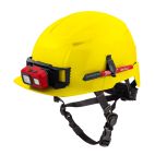 MILWAUKEE TOOL BOLT™ Yellow Front Brim Safety Helmet (USA) - Type 2, Class E
