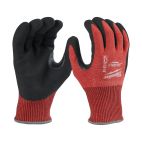 MILWAUKEE TOOL 12 Pair Cut Level 4 Nitrile Dipped Gloves - S