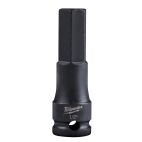 MILWAUKEE TOOL 1/2" SHOCKWAVE™ Lineman's Impact 3/8" Drive Hex Bit Socket