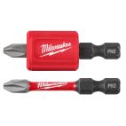 MILWAUKEE TOOL SHOCKWAVE Impact Duty™ Magnetic Attachment and PH2 Bit Set - 3PC