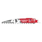 MILWAUKEE TOOL 6" 3 TPI The AX™ with Carbide Teeth for Pruning & Clean Wood SAWZALL® Blade 3PK