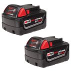 MILWAUKEE TOOL M18™ REDLITHIUM™ XC3.0 Battery 2-Pack