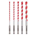 MILWAUKEE TOOL 5pc. SHOCKWAVE™ Carbide Hammer Drill Bit Kit