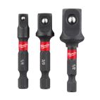 MILWAUKEE TOOL SHOCKWAVE™ Impact Hex Shank Socket Adapter Set