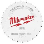 MILWAUKEE TOOL 6-1/2” 24T Framing Circular Saw Blade
