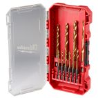 MILWAUKEE TOOL SHOCKWAVE Impact Duty™ RED HELIX™ Titanium Drill Bit Set - 10PC