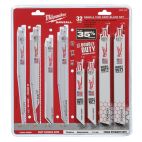 MILWAUKEE TOOL SAWZALL® Demo and THIN KERF™ Blade Set 32 Pc