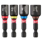 MILWAUKEE TOOL SHOCKWAVE Impact Duty™ 1-7/8" Magnetic Nut Driver Set 4PC