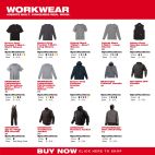 MILWAUKEE TOOL Midweight Pullover Hoodie -  Blue 2X