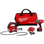 MILWAUKEE TOOL M18 FUEL™ 1/2" HTIW w/ Friction Ring & Grease Gun Combo Kit