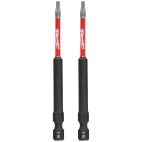 MILWAUKEE TOOL SHOCKWAVE Impact Duty™ 3-1/2" T10 Bit 2PK