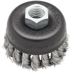 MILWAUKEE TOOL 3-1/2" Knot Wire Cup Brush - Carbon Steel