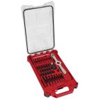 MILWAUKEE TOOL 38PC SAE Tap & Die PACKOUT™ Set w/ Hex-LOK™ 2-in-1 Handle