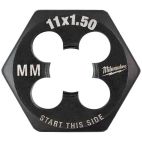 MILWAUKEE TOOL M11-1.50 mm 1-Inch Hex Threading Die